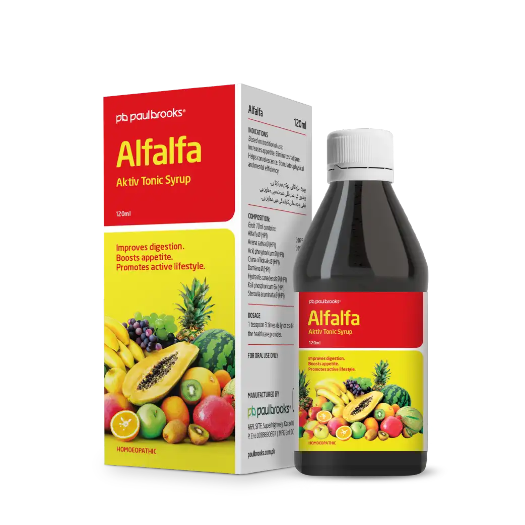 Alfalfa Aktiv Tonic Syrup — Paul Brooks