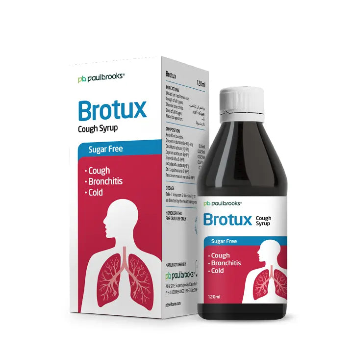 Brotux Sugar Free Cough Syrup — Paul Brooks