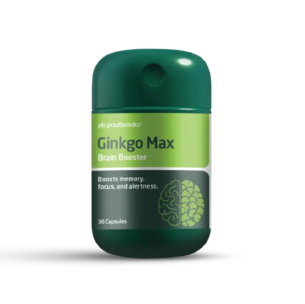 Ginkgo Max Capsules — Paul Brooks
