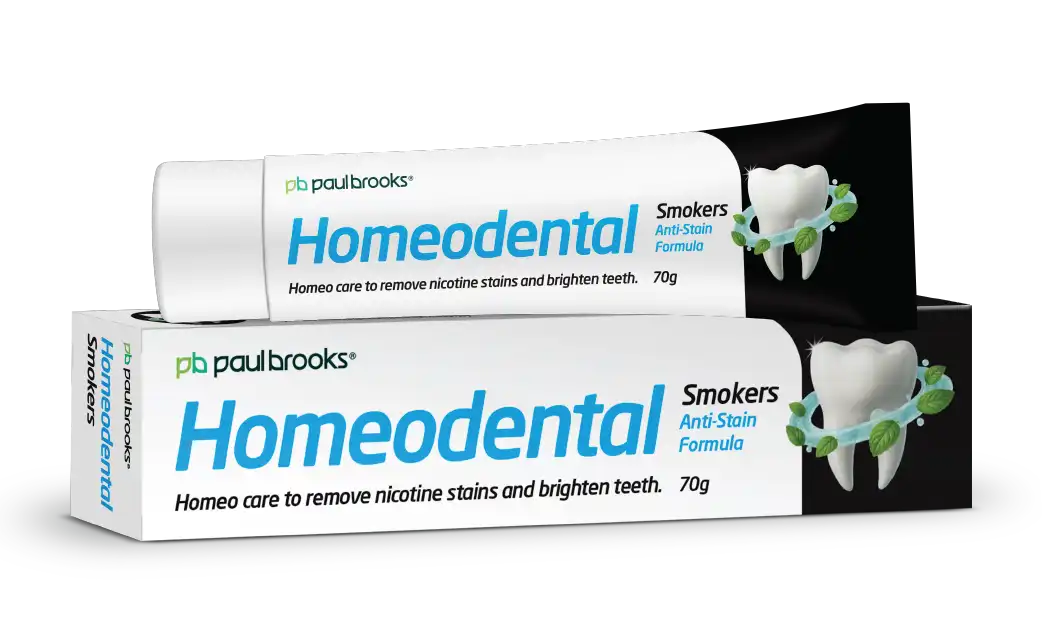 Homeodental™ Smokers Toothpaste — Paul Brooks
