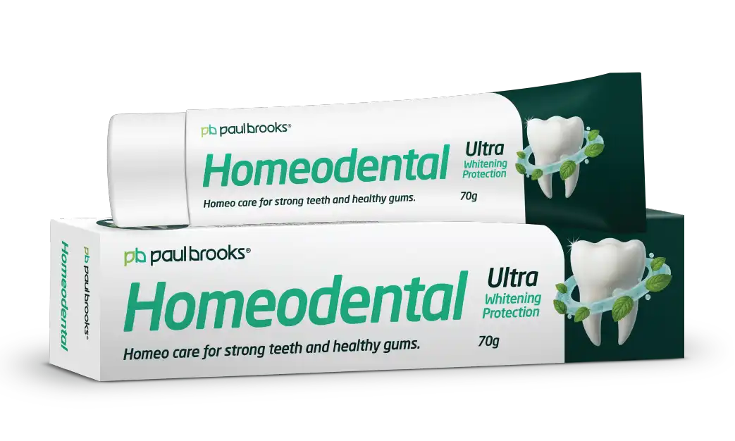 Homeodental™ Ultra Whitening Toothpaste — Paul Brooks