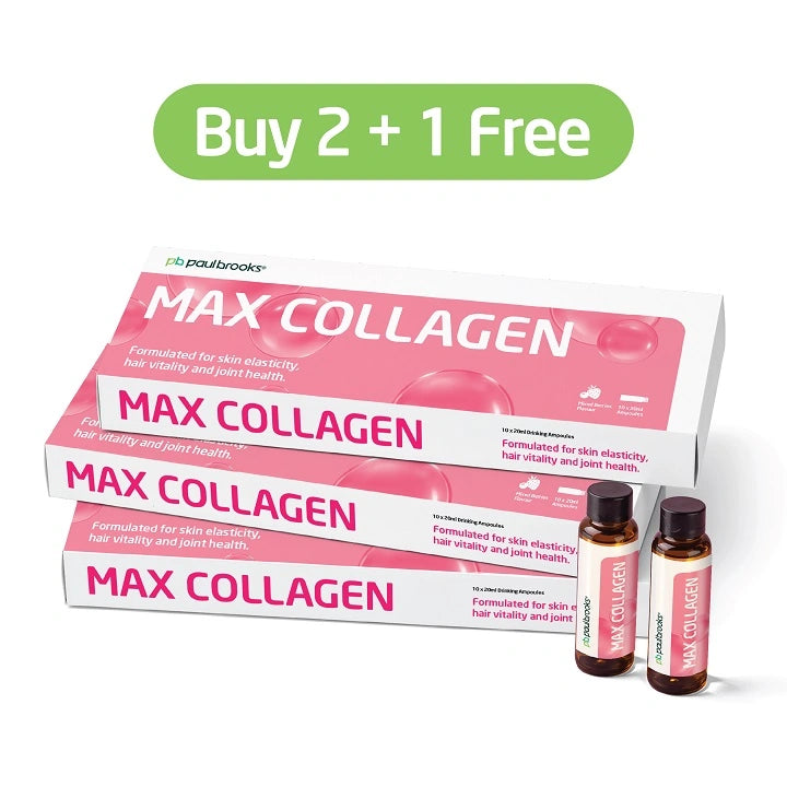 Max Collagen - Buy 2 Get 1 Free — Paul Brooks