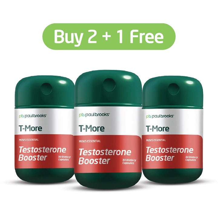 T-More Capsules - Buy 2 Get 1 Free — Paul Brooks